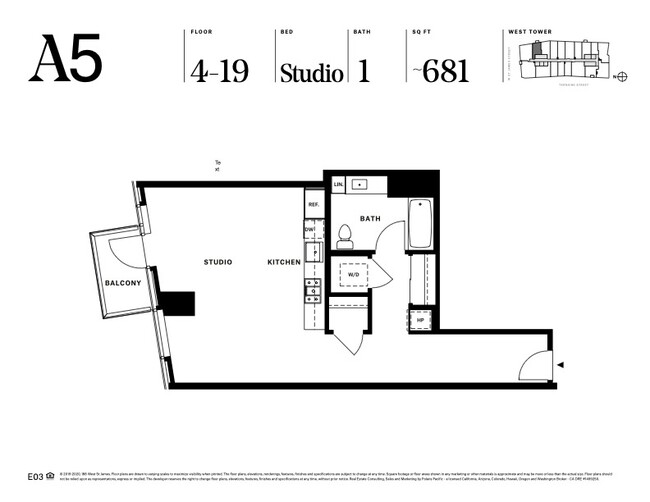 188 W Saint James St, Unit 10403 in San Jose, CA - Building Photo - Building Photo