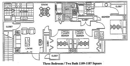 Southern View in Fort Stockton, TX - Foto de edificio - Floor Plan