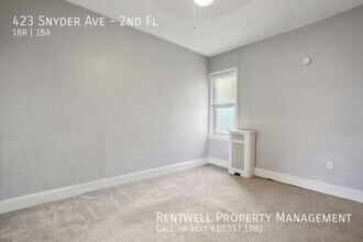 423 Snyder Ave-Unit -2nd Fl in Philadelphia, PA - Building Photo - Building Photo