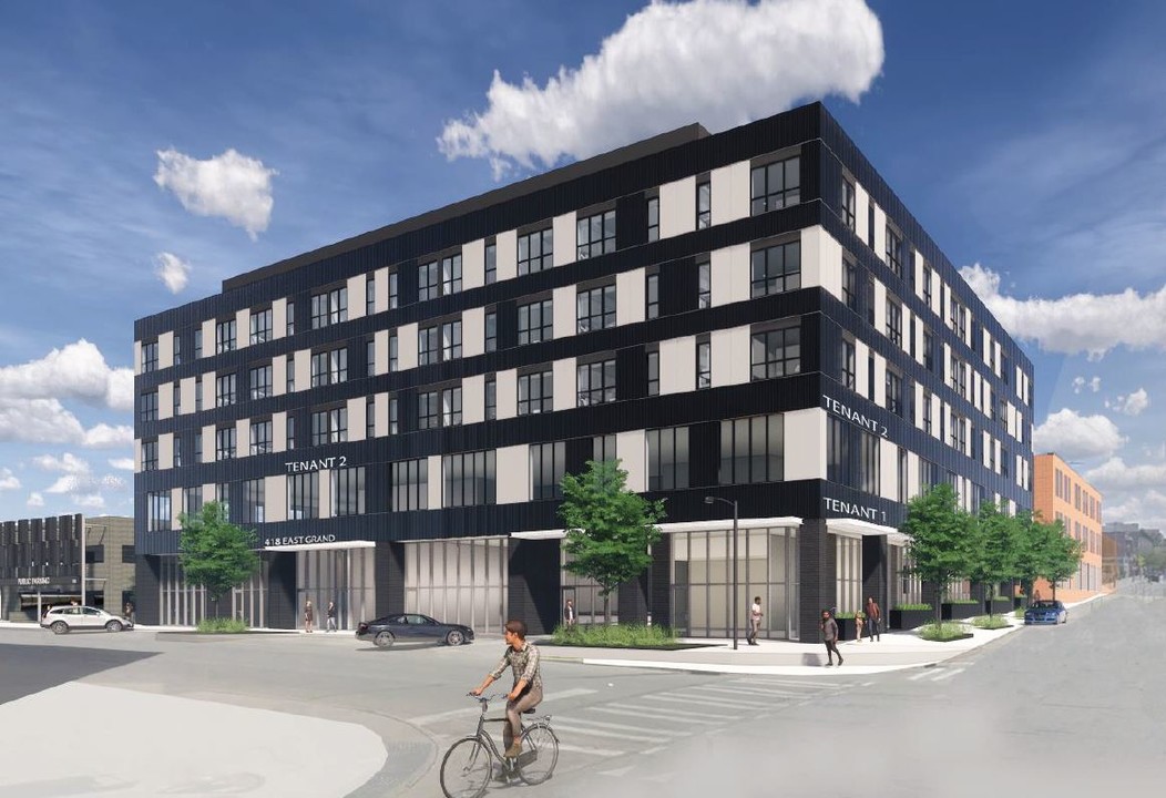 418 East Grand in Des Moines, IA - Foto de edificio