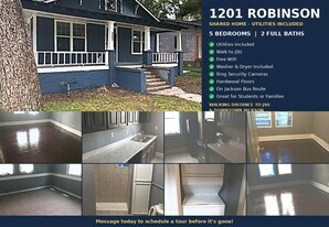 1201 Robinson St in Jackson, MS - Building Photo