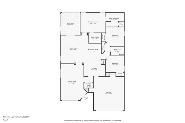 1510 Mira Lago Cir in Ruskin, FL - Building Photo - Building Photo