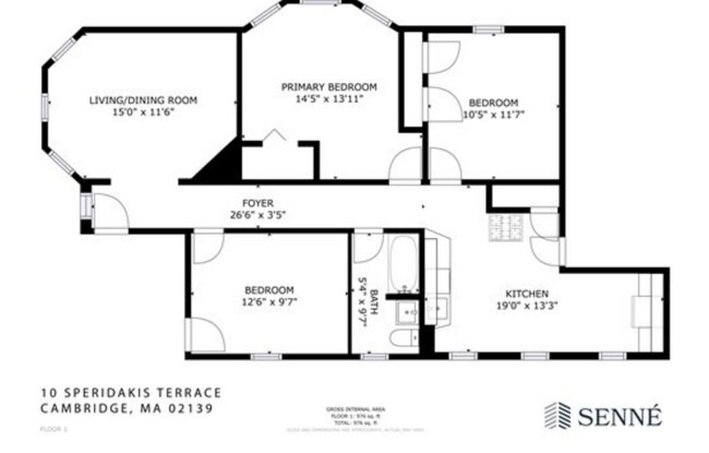 10 Speridakis Ter, Unit 1 in Cambridge, MA - Building Photo - Building Photo