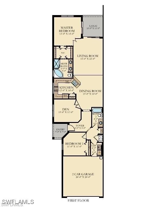 property at 2061 Tamarron Ln