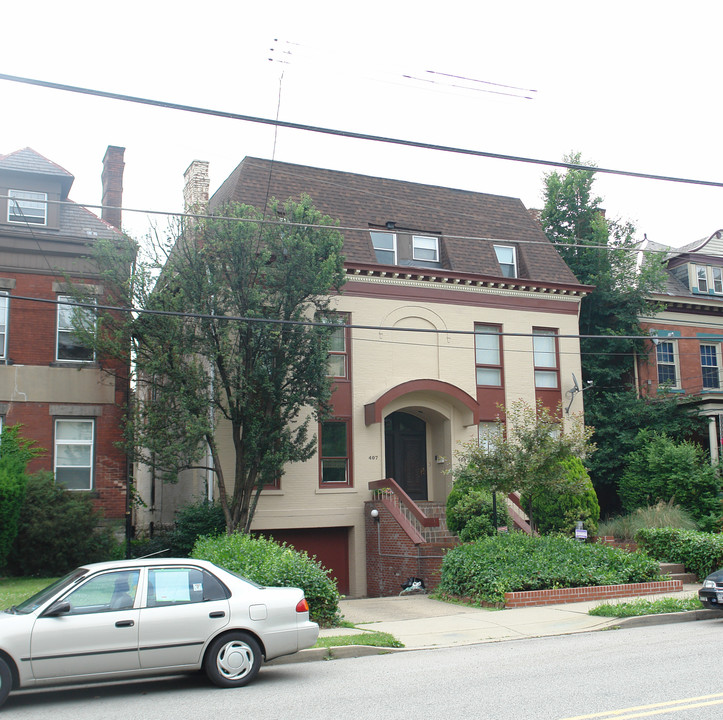 407-409 N Neville St in Pittsburgh, PA - Foto de edificio