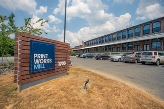 Printworks Mill Apartments in Greensboro, NC - Foto de edificio - Building Photo