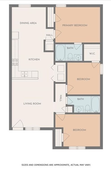 2317 Terrace Dr in Killeen, TX - Building Photo - Floor Plan