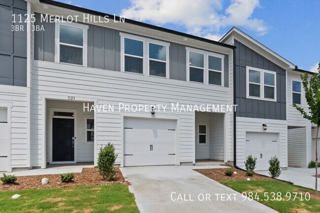 property at 1125 Merlot Hills Ln.
