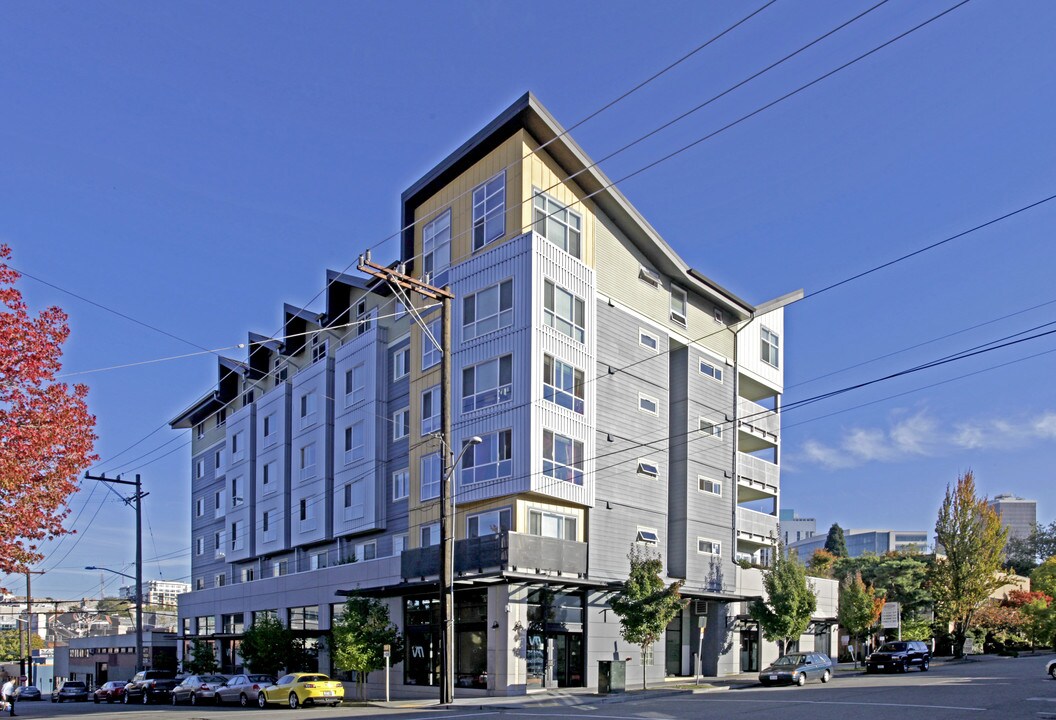 Denny Park Apartments in Seattle, WA - Foto de edificio