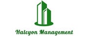 Property Management Company Logo Halcyon Management