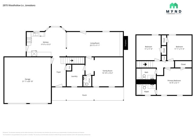 2870 Woodhollow Ln, Unit 233 in Jonesboro, GA - Foto de edificio - Building Photo