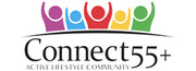 Property Management Company Logo Connect 55+