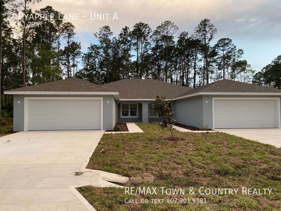 2 Ryapple Ln, Unit Unit A in Palm Coast, FL - Building Photo