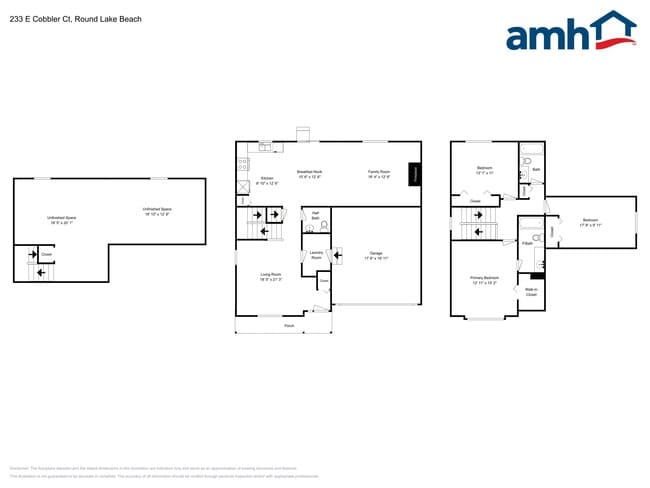 233 E Cobbler Ct in Round Lake Beach, IL - Building Photo - Building Photo