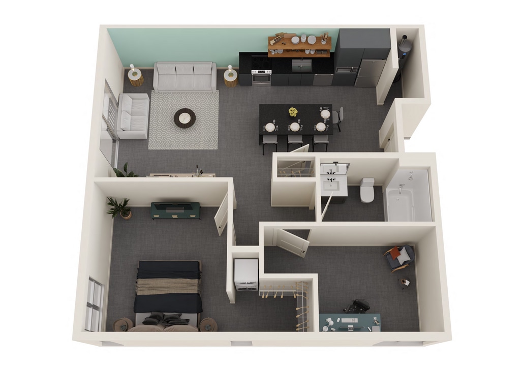 Dwell at 5th and Farmer in Tempe, AZ - Foto de edificio