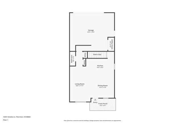 13466 Oneida Ln in Thornton, CO - Foto de edificio - Building Photo