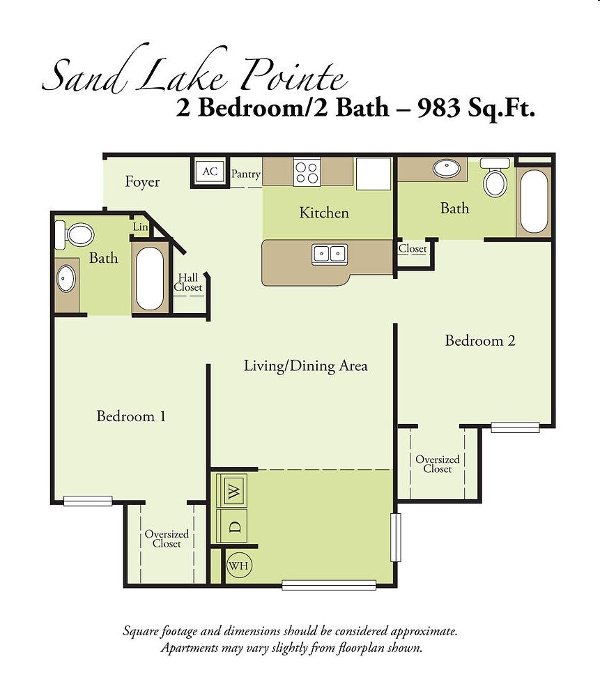 Sand Lake Pointe Apartments Orlando, FL Apartments For Rent