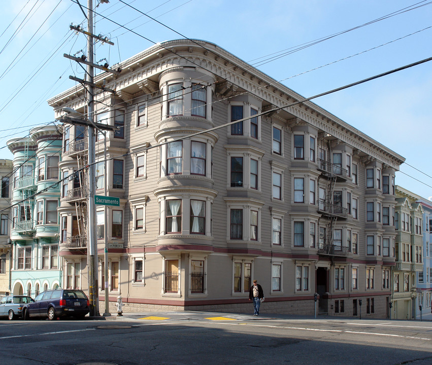 1601 Sacramento St in San Francisco, CA - Building Photo