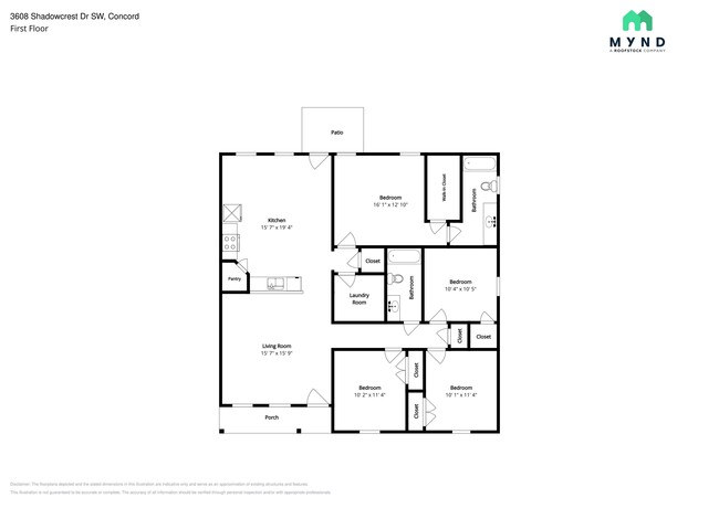 3608 Shadowcrest Dr SW in Concord, NC - Building Photo - Building Photo