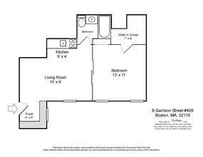 8 Garrison St, Unit 408 in Boston, MA - Building Photo - Building Photo