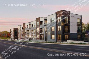 1650 Sheridan Boulevard in Denver, CO - Building Photo