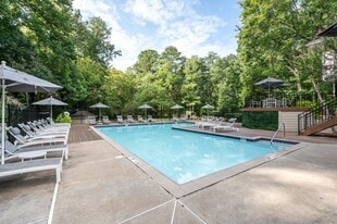 The Falls at Sope Creek Apartments in Marietta, GA - Building Photo