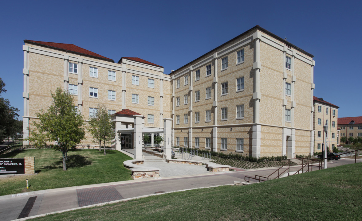 TCU Moncrief Hall in Fort Worth, TX - Building Photo