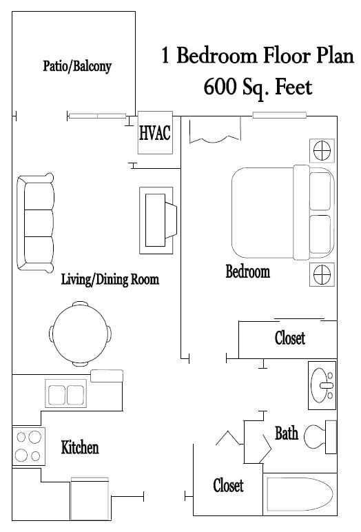 Pilgrim Meadows in Detroit, MI - Foto de edificio - Floor Plan