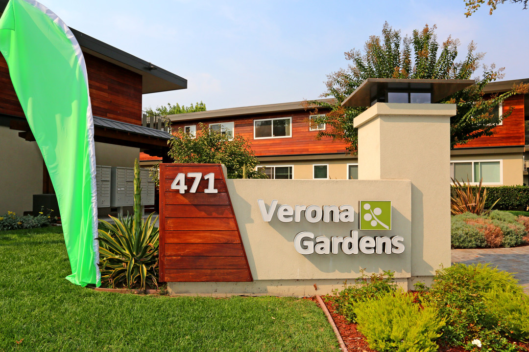 Verona Gardens in Sunnyvale, CA - Building Photo