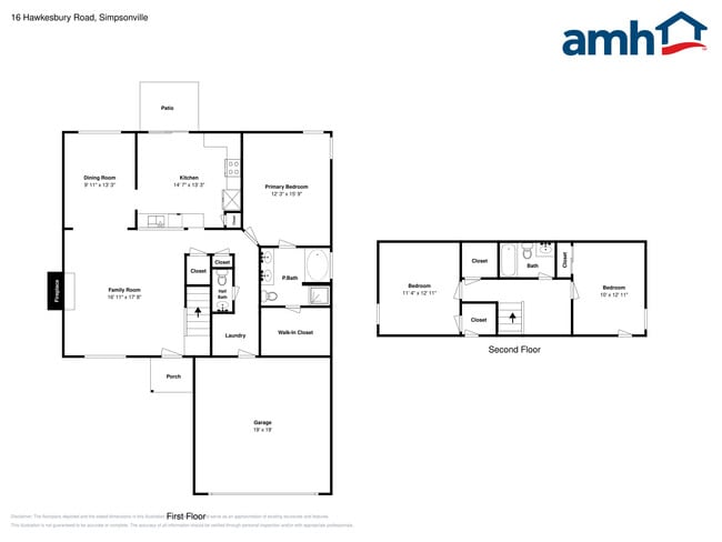 16 Hawkesbury Rd in Simpsonville, SC - Foto de edificio - Building Photo