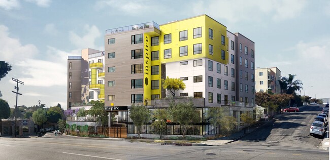 Inspire Echo Park in Los Angeles, CA - Foto de edificio - Building Photo