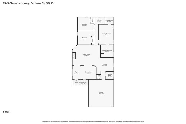 7443 Glennmere Way in Cordova, TN - Building Photo - Building Photo