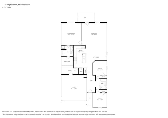 3327 Drysdale Dr in Murfreesboro, TN - Foto de edificio - Building Photo
