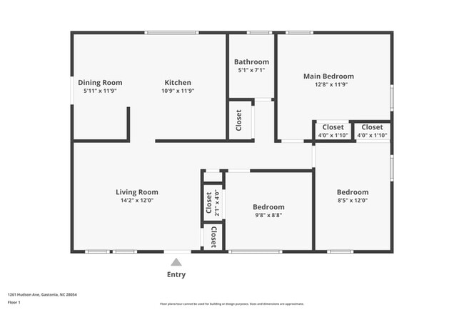 1261 Hudson Ave in Gastonia, NC - Building Photo - Building Photo