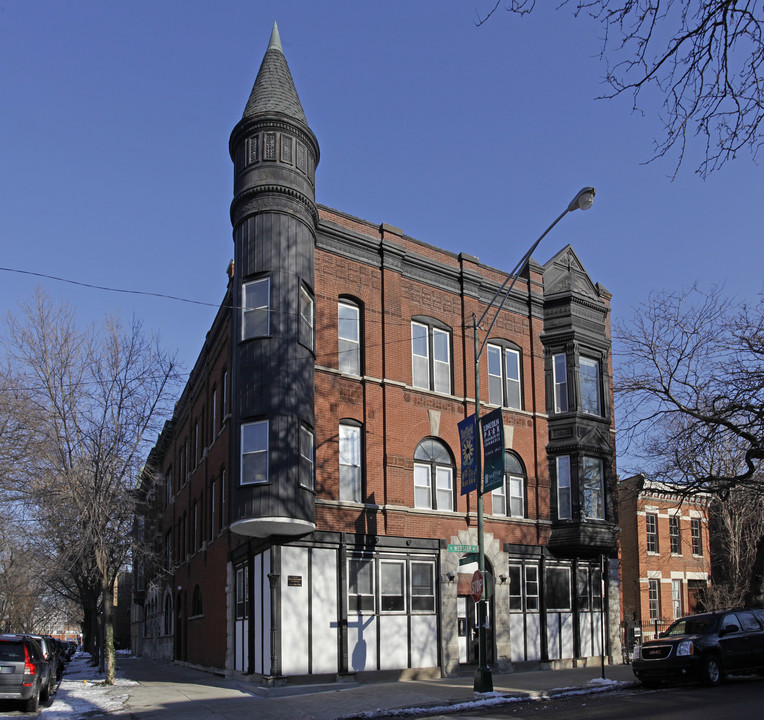 Bissell & Webster Lofts in Chicago, IL - Foto de edificio