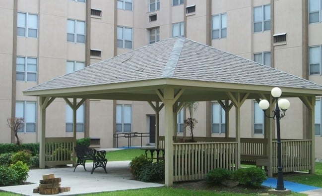 OW Collins - 62+ & 50+ Senior Apartment in Port Arthur, TX - Foto de edificio - Building Photo