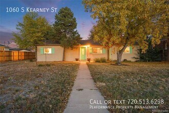 1060 S Kearney St in Denver, CO - Building Photo - Building Photo