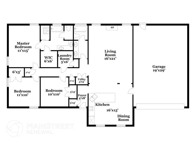 6608 Lake Valley Dr in Memphis, TN - Foto de edificio - Building Photo