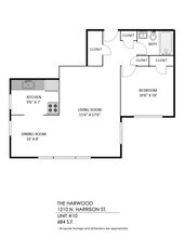The Harwood in Denver, CO - Building Photo - Floor Plan