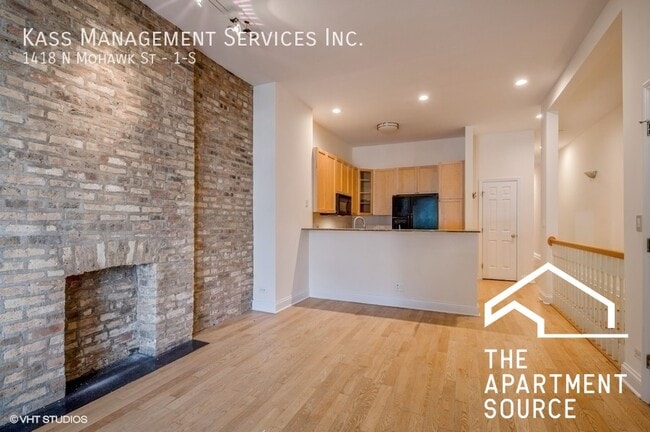 1418 N Mohawk St, Unit 1S in Chicago, IL - Foto de edificio - Building Photo