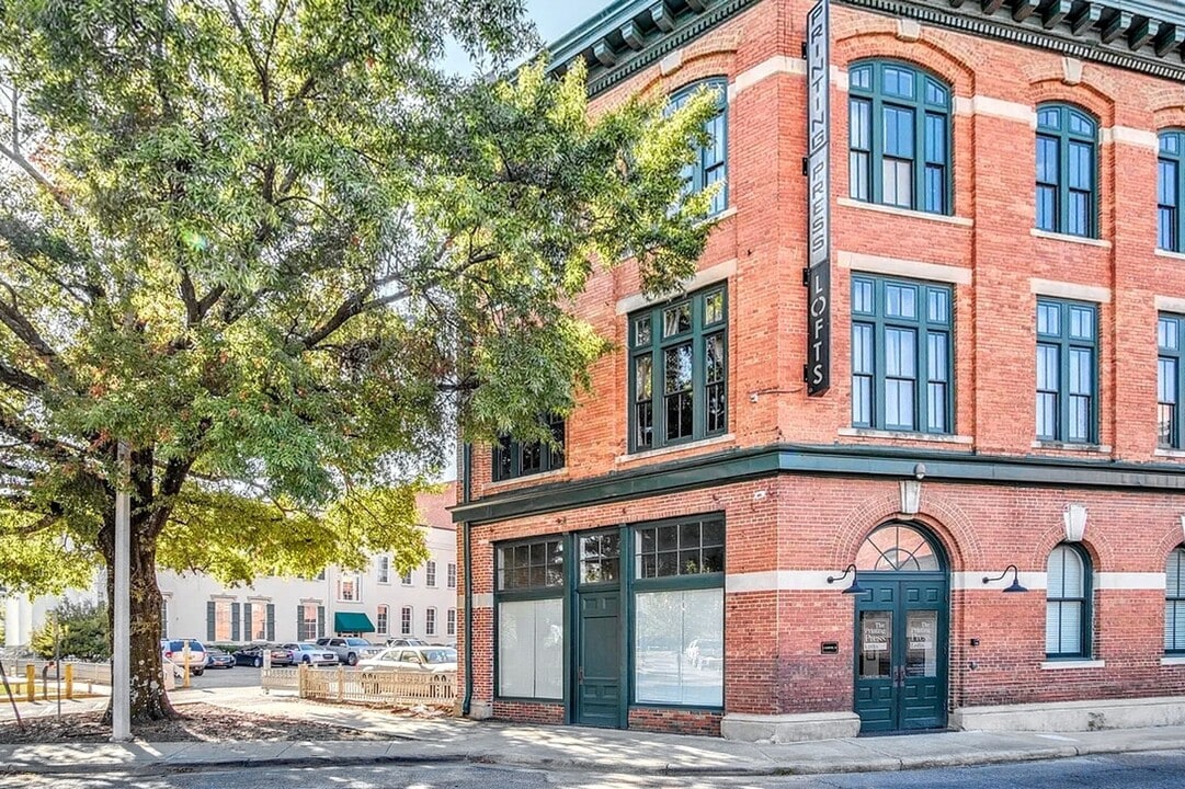 Printing Press Lofts in Montgomery, AL - Foto de edificio