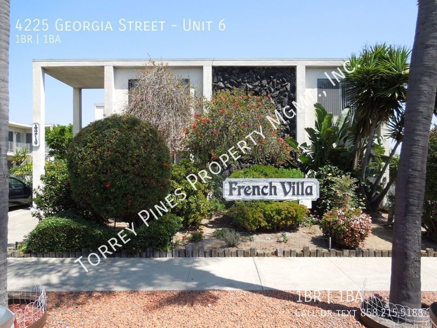 4225 Georgia St, Unit Unit 6 in San Diego, CA - Building Photo