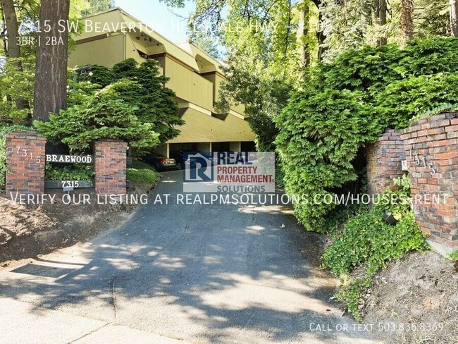 property at 7315 SW Beaverton Hillsdale Hwy