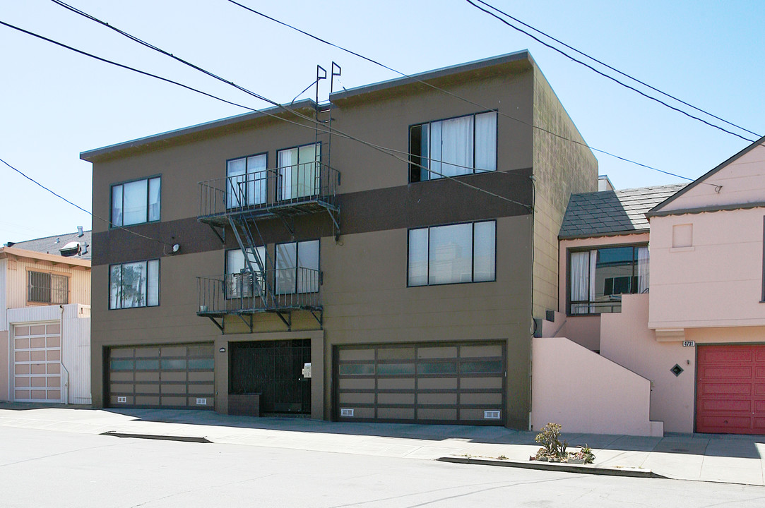 4725 Irving St in San Francisco, CA - Foto de edificio