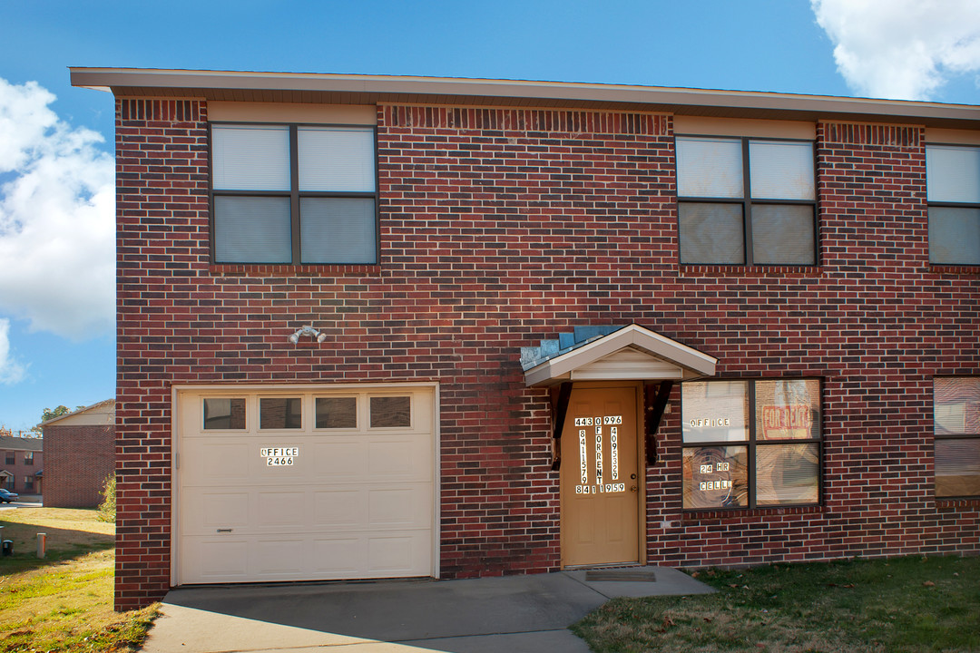 Porter Place Townhomes in Fayetteville, AR - Foto de edificio