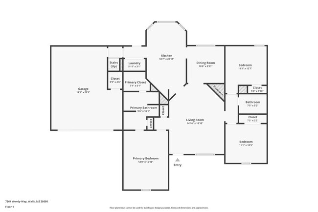 7364 Wendy Way in Walls, MS - Foto de edificio - Building Photo