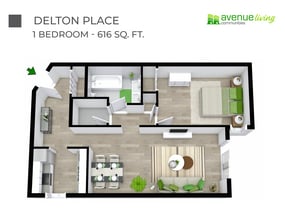 Delton Place in Edmonton, AB - Building Photo - Floor Plan