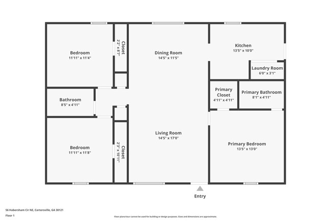 56 Habersham Cir NE in Cartersville, GA - Building Photo - Building Photo