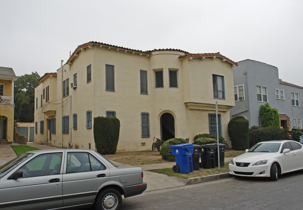 642 N Spaulding Ave in Los Angeles, CA - Building Photo