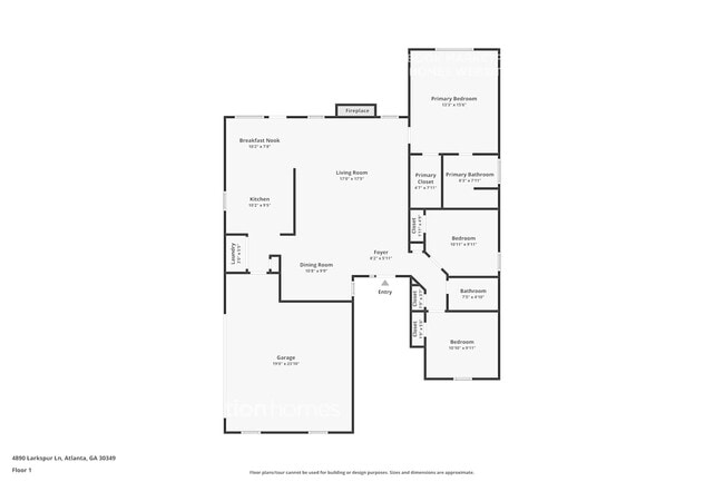 4890 Larkspur Ln in College Park, GA - Foto de edificio - Building Photo